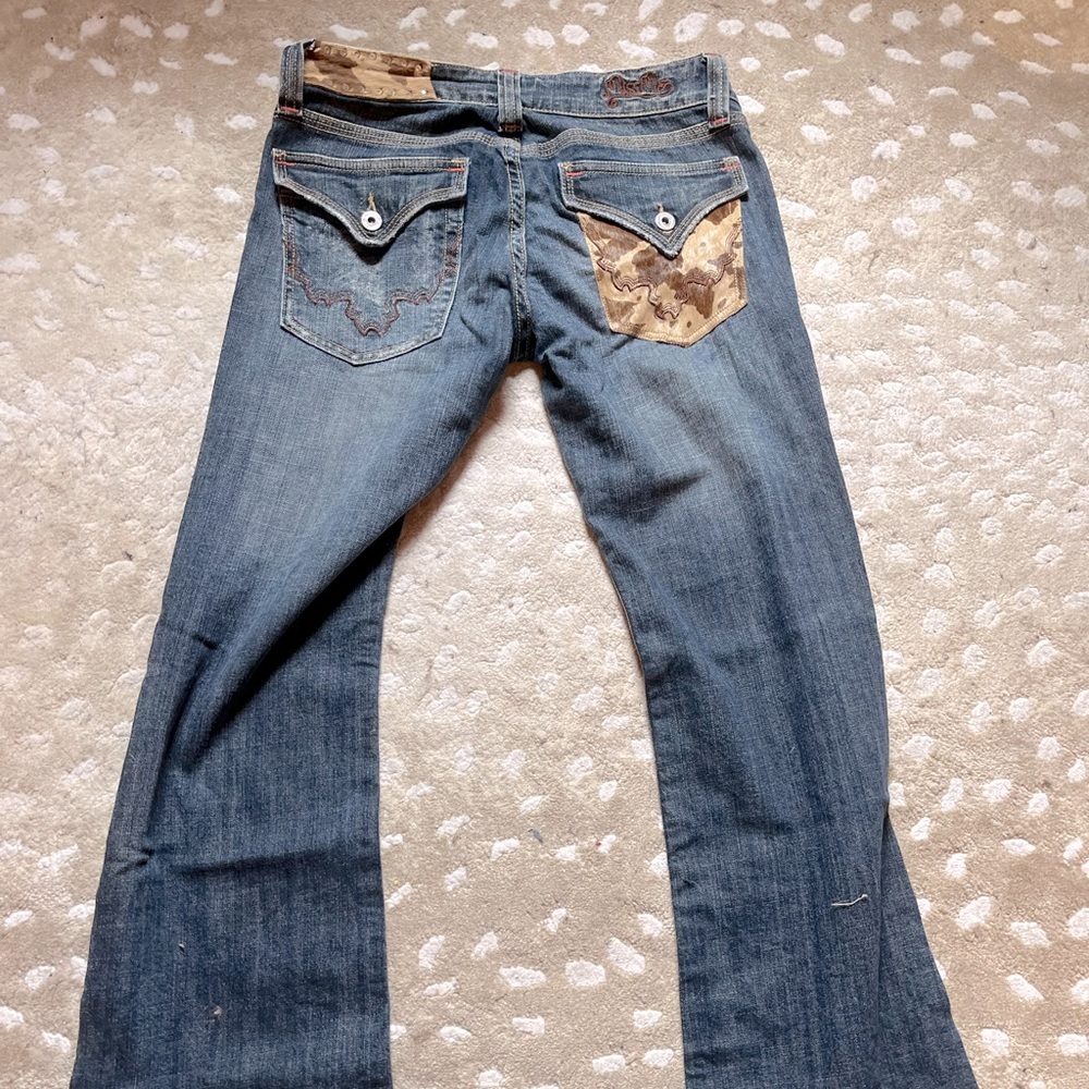 miss me low rise cowboy rare vintage jeans